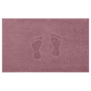 Imagem de Toalha De Piso Pezinho 100% Algodão 45x68cm Appel Orquídea