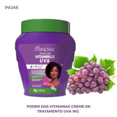Imagem de Inoar Creme de Tratamento Poder das Vitaminas - Hidratante Nutritivo U
