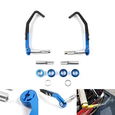 Imagem de Arashi 7/20.3 cm 22 mm Universal Motocicleta Guidão Freio Alavanca Protetor Guardas de Mão para CBR600RR CBR1000RR S1000RR YZF R1 R3 R6 R7 MT09 Ninja 250R 300 400 GSXR 1000 600 7500 13000 Azul