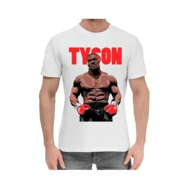 Imagem de Camiseta Masculina De Manga Curta Mike Tyson Boxing Champion Com Desig