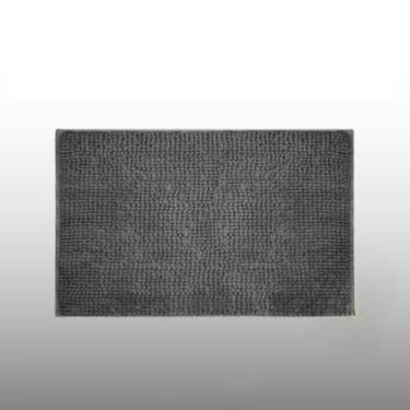 Imagem de Tapete Grande para Banheiro 50x100cm Antiderrapante em Microfibra Luxo – Super Absorvente, Macio e Durável(Cinza Chumbo,2)
