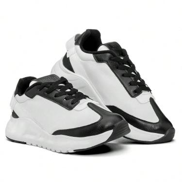 Imagem de Tênis Nalma Casual Com Forro Acolchoado Tecido Neoprene Alta Qualidade Feminino-Feminino