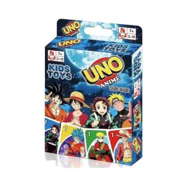 Imagem de Pokemon Mario One Piece UNO FLIP! Jogo De Tabuleiro Cartoon Anime Dive