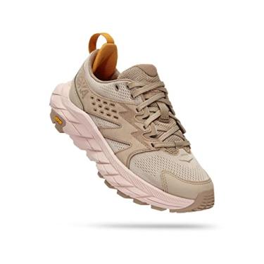 Imagem de HOKA Bota feminina Anacapa Aero Low para caminhada, Bronzeado Oxford, chicote pêssego, 35