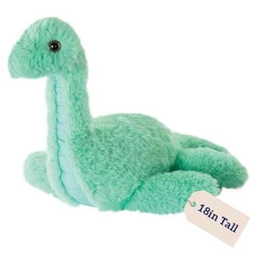 Imagem de Vermont Teddy Bear Dinossauro de pelúcia – animais marinhos de pelúcia, 45,7 cm