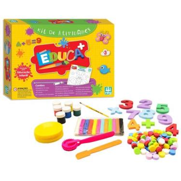 Imagem de Kit De Atividades Infantil Educa Mais Nig Brinquedos