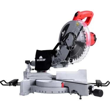Imagem de Serra Esquadria 10'' 1800W 127V Braço Telescópico Worker, 110V