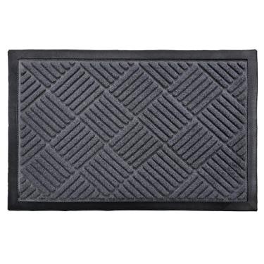 Imagem de Tapete Antiderrapante Capacho 40cm X 60cm Porta Entrada (Grafite)