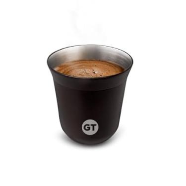 Imagem de Copo Térmico Goldentec GT Espresso150ML Preto para café chá capuccino