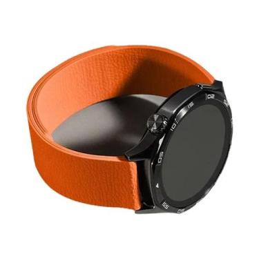 Imagem de Pulseira Magnética De Silicone Com Padrão Lychee De 18/20/22mm Para Sa