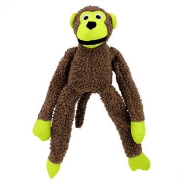 Imagem de Brinquedo para Pets Macaco de Pelucia Colosso 42 cm