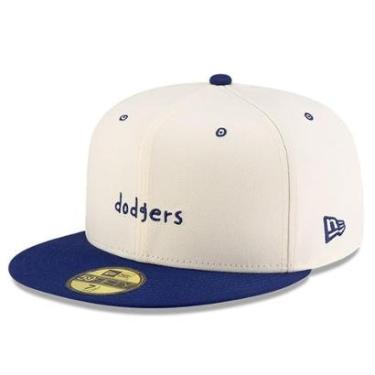 Imagem de Bone New Era 59FIFTY Fitted Micah Johnson x Los Angeles Dodgers Script MLB-Masculino