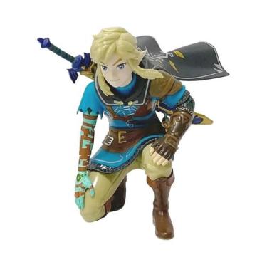 Imagem de Estátua De 12cm Do Link De the Legend of Zelda, Em Posição De Agachame