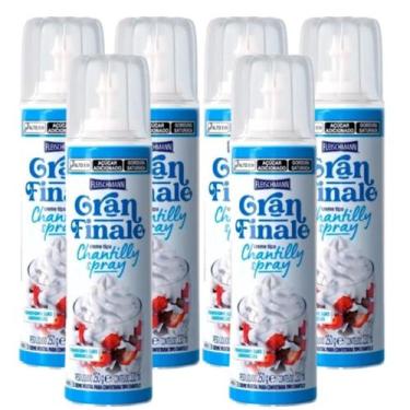 Imagem de Kit 6 Un Creme Chantilly Spray Fleischmann Gran Finale 250g