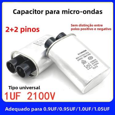 Imagem de Capacitor De Alta Tensão 1.0UF 2100V Para Forno Micro-ondas, Acessório