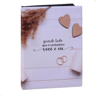 Imagem de Álbum Fotográfico 48 fotos 20x30 VOCí E EU Casal Namorados Viagem Aliança