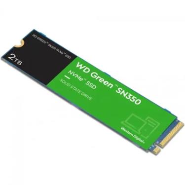 Imagem de SSD 2tb WD Green Sn350 Nvme, Gen3, M.2 2280, Leitura/grav. 3200/3000mb/s - Wds200t3g0c
