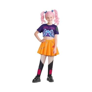 Imagem de Fantasia Cosplay Preta Para Meninas, Trajes De Palco Mira Rumi Zoey, U