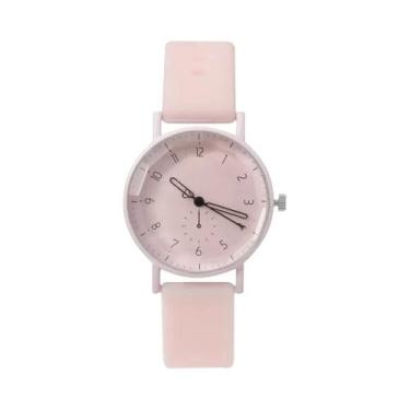 Imagem de Relógio De Quartzo Com Pulseira De Silicone Em Cores Candy Para Mulher