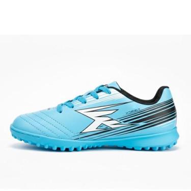 Imagem de Chuteira OXN Track 4 Fit Society REF:40312, Azul, 33