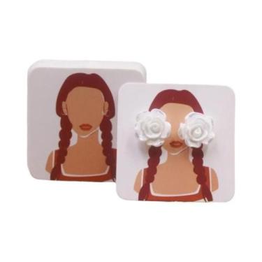 Imagem de Cartões De Luxo Para Joias E Brincos 4x4cm, 100 Peças, Etiquetas De Em