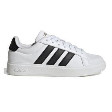 Imagem de Tênis Feminino Adidas Streettalk Kj7808, Branco, 37