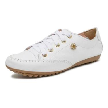 Imagem de sapatênis tênis feminino de couro confortável para profissionais da sa