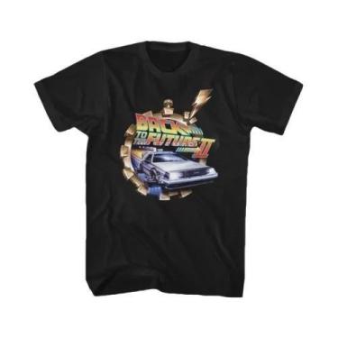 Imagem de Camiseta Masculina Vintage Com Estampa De Carro Do Filme Regresso Ao F