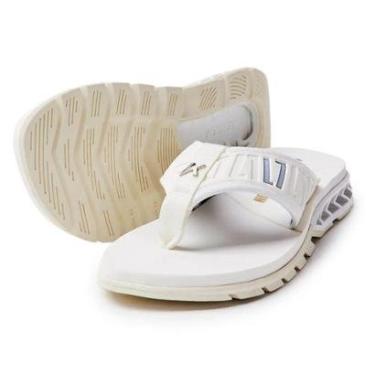 Imagem de Chinelo Sandália Kenner Rakka Elite L7 All White Branco DJY-02-Masculino