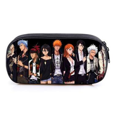 Imagem de Bolsa de lápis Bleachs Kurosakis Ichigos Caixa de lápis para crianças 
