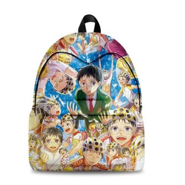 Imagem de Mochila escolar infantil Yowamushis Impressão 3D Oxford 34x17x43cm - y