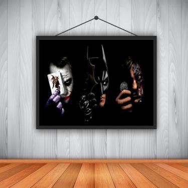 Imagem de Pôster de pintura de parede em tela Bruces Waynes Jokers Anime - yiwei