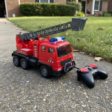 Imagem de Caminhão De Bombeiro Controle Remoto Vermelho - DDG