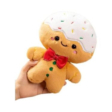 Imagem de Boneco De Pelúcia Kawaii De Natal, Almofada Em Forma De Boneco De Neve