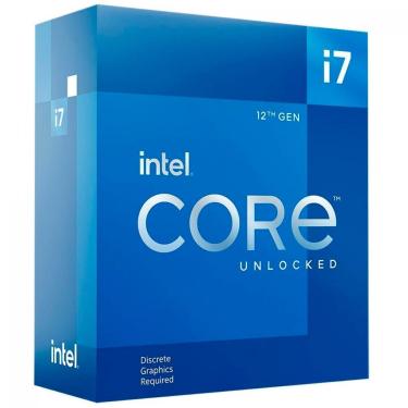 Imagem de Intel Core i7 12700K - LGA 1700 - 3.6GHz (Turbo 5.0GHz) - Cache 25MB - 12ª Geração - BX8071512700K-Unissex