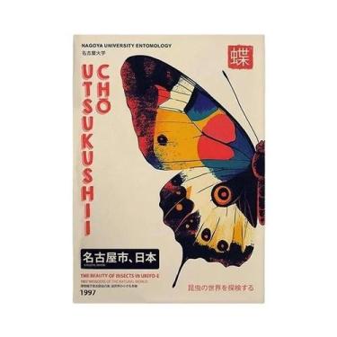 Imagem de Pôster Vintage De Gato-Tigre Com Música Em Tela, Arte Retrô De Toca-Di