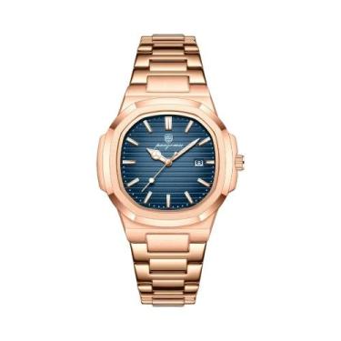 Imagem de Relógio Masculino De Luxo À Prova d'Água Com Cronógrafo De Quartzo, Ma