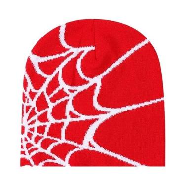 Imagem de Gorro De Inverno Unissex Com Padrão De Aranha, Elástico, Para Esportes