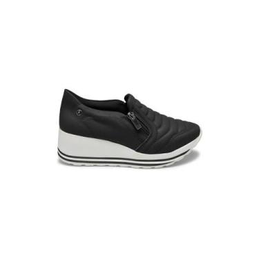 Imagem de Tênis Kolosh Preto Feminino Ultraleve Versatil -, Preto, 35
