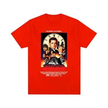 Imagem de Camiseta Feminina "Nível de Ameaça Meia-Noite" - The Office (Michael S