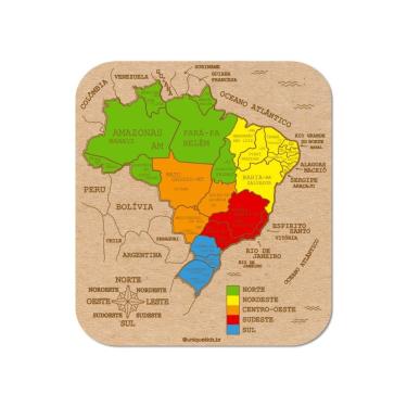 Imagem de Mapa do Brasil - Unique Kids