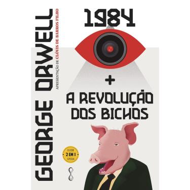 Imagem de Livro - George Orwell: 1984 + A Revolução dos Bichos: 2 em 1 - 1° Ed.