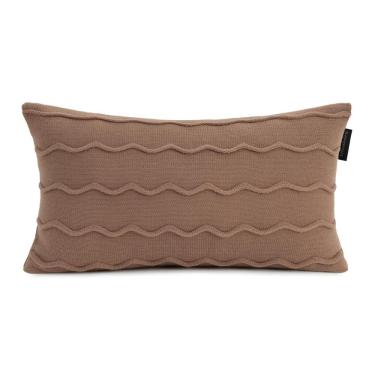 Imagem de Almofada Tricô 30cm X 50cm Altenburg Serenité Marrom Mocha