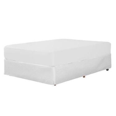 Imagem de Lençol Super King Avulso 500 Fios Com Elástico - Rafaloro, Branco