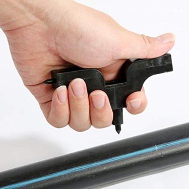 Imagem de Ferramentas de perfuração de mangueira de furação,broca de 3 mm e 4 mm conector de mangueira de gotejamento de 1/4 pol. encaixe de gotejamento, ferramentas de irrigação de jardim, ferramentas de sistema de irrigação de jardim, suprimentos de jardim de gramado, mangueira de broca H