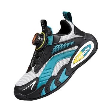 Imagem de Tênis Casuais Respiráveis Para Meninos Em Rosa Suave, Calçados Escolar