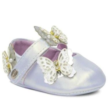 Imagem de Sapatilha Bebê Menina N13ao18 Festa Borboletas 01.41-Feminino