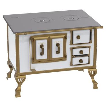 Imagem de Fogao a Lenha Venax n 2 Colonial Branco SE