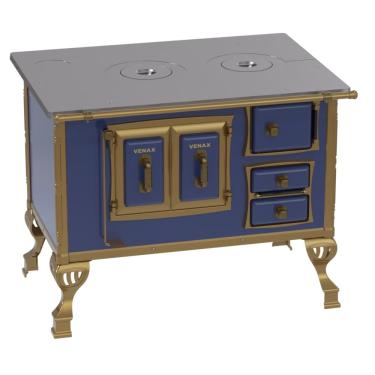 Imagem de Fogao a Lenha Venax n 2 Colonial Azul SE