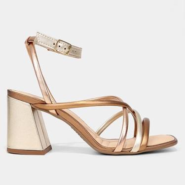 Imagem de Sandália Dakota Salto Grosso Médio Feminina-Feminino